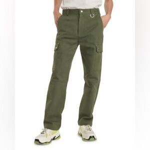 NWT SIZE 36 The Kooples Olive Cargo Trousers